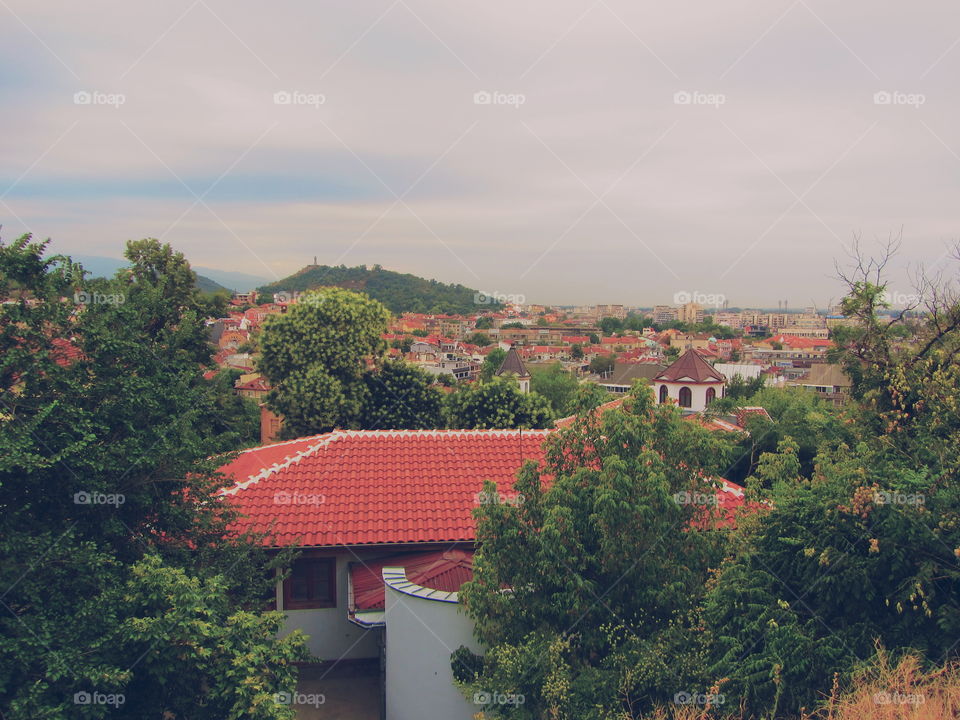 Plovdiv city view