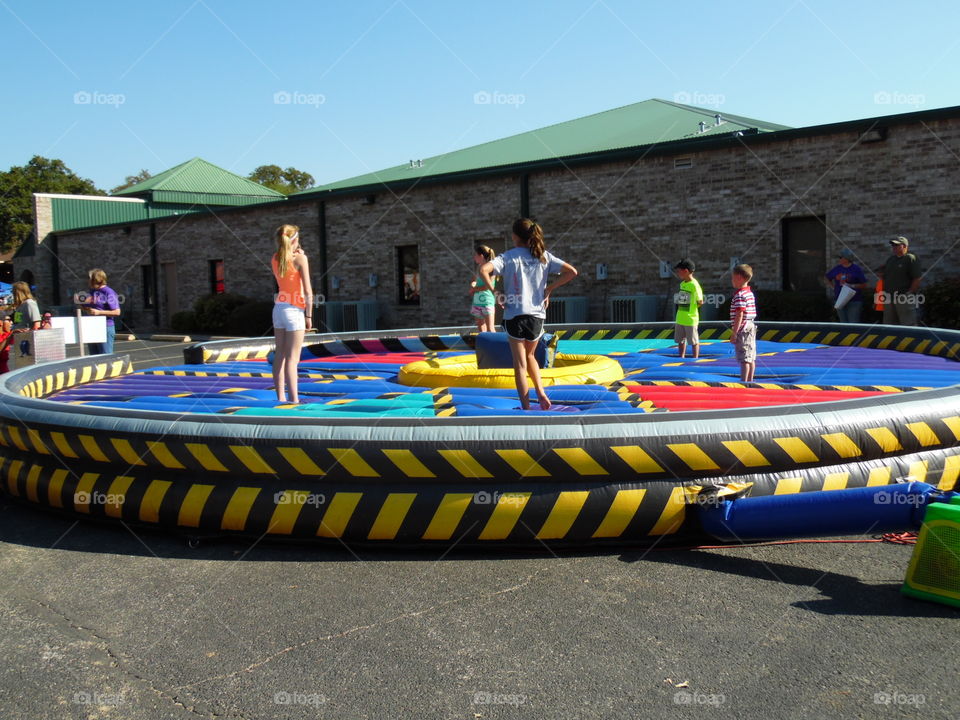 jump around. This is another featured activity at the Oct festival 2015.