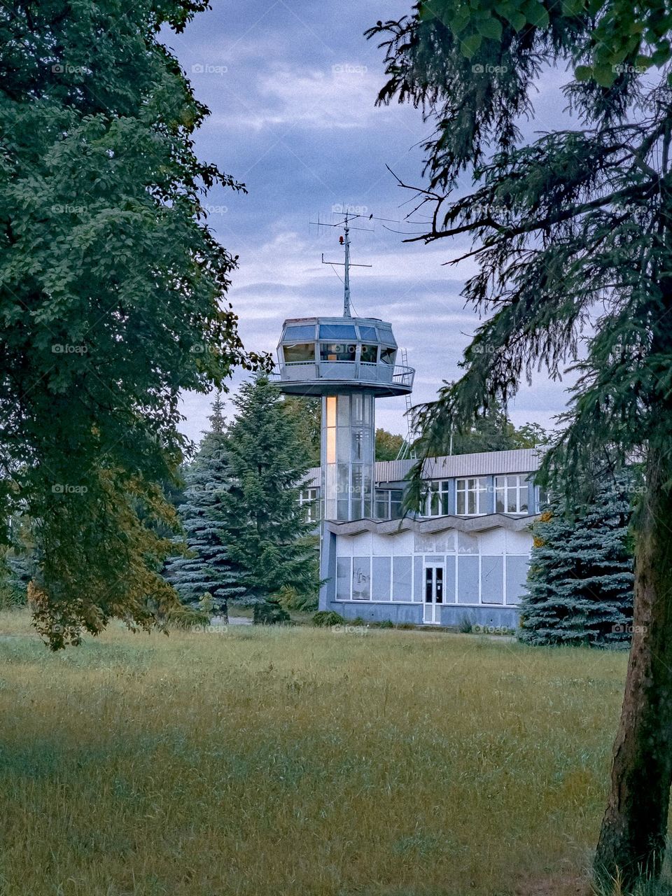 Control tower.