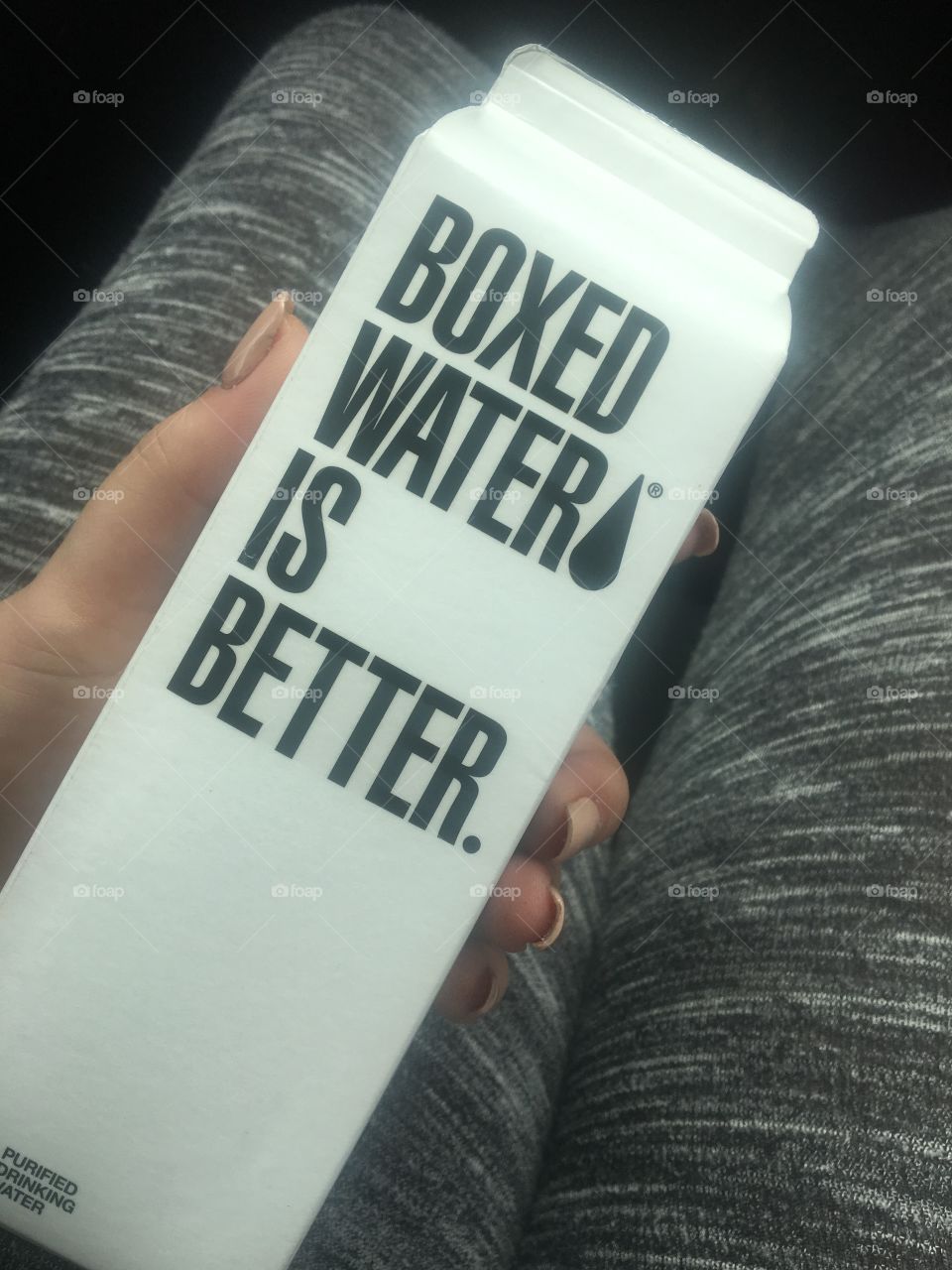 Boxed Water Tumblr