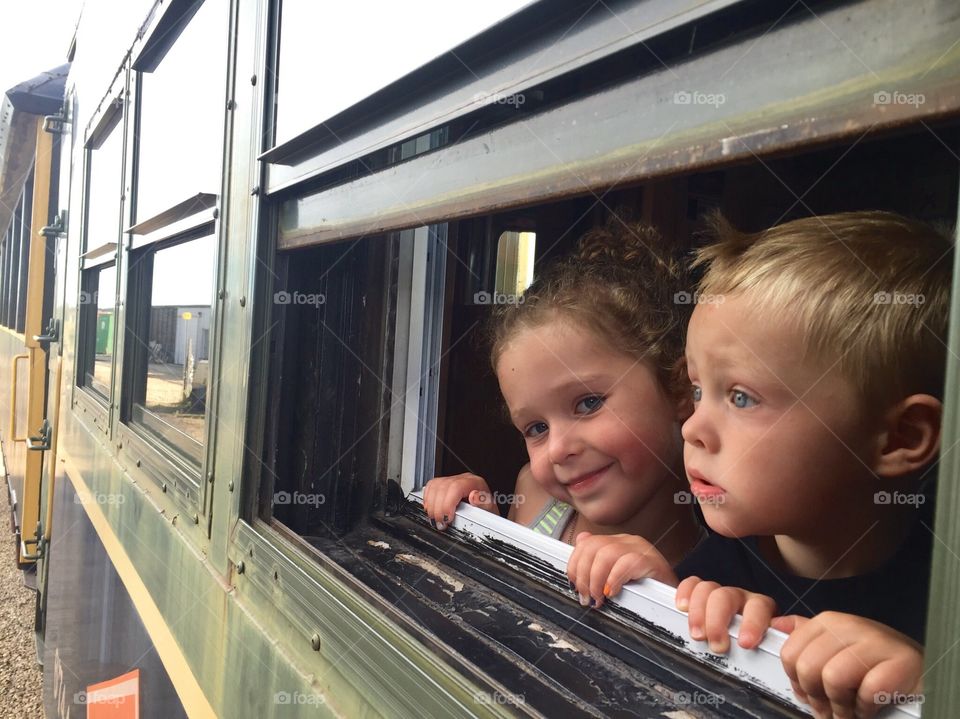 Family travel by train