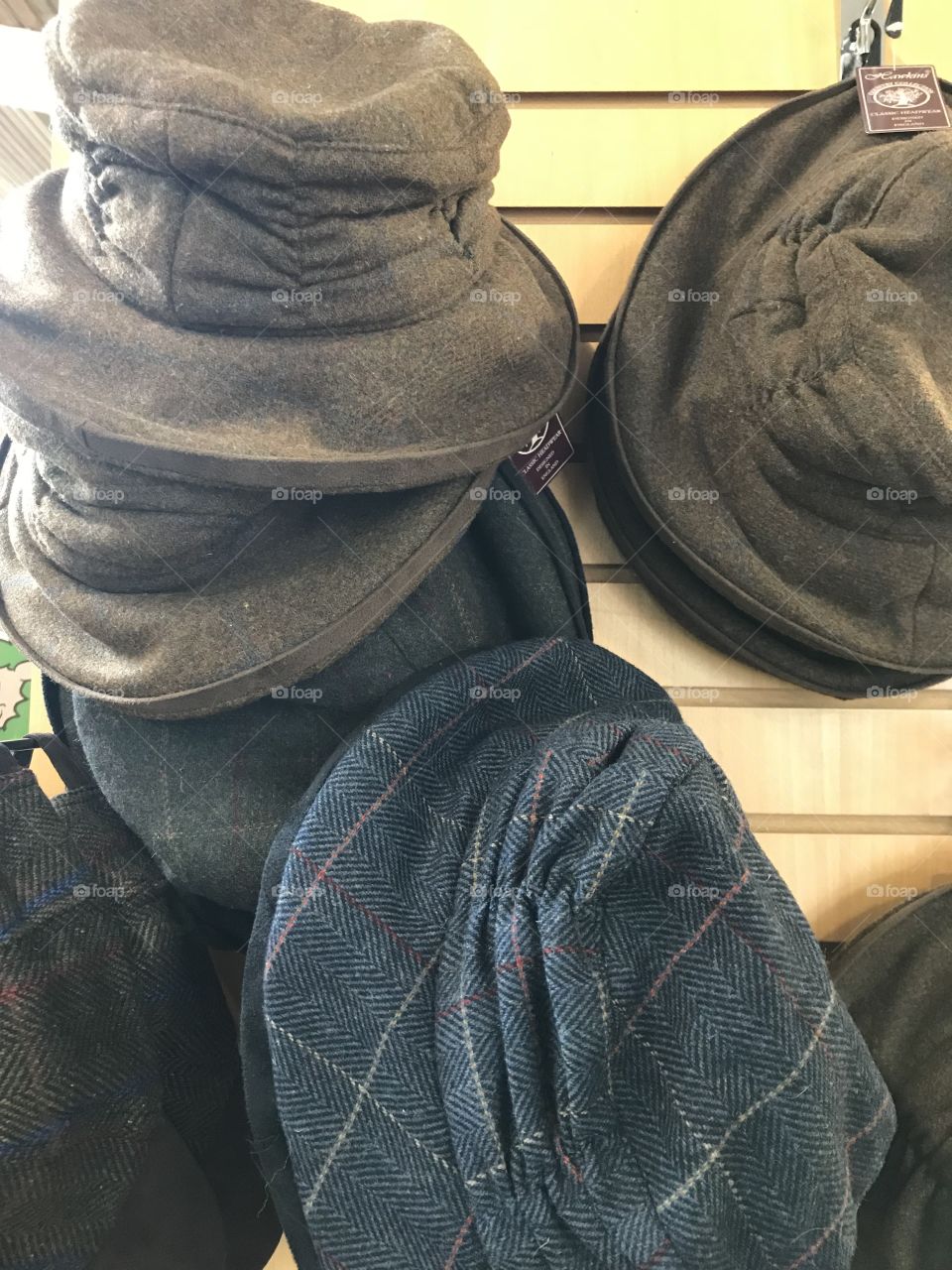 Sophistication can be associated with the right hat to be seen wearing, perhaps these hats match that desire for a hat that stands out in a crowd.