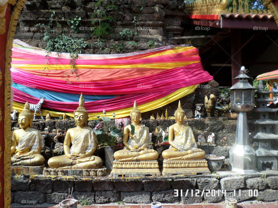 Simouang stupa, buddha. Simouang stupa, buddha