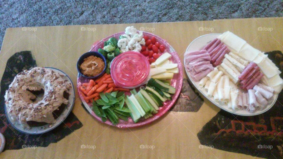 vegie tray