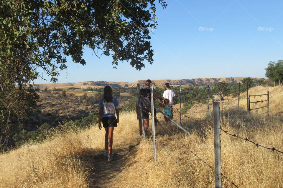 Hiking at Knights Ferry in Oakdale