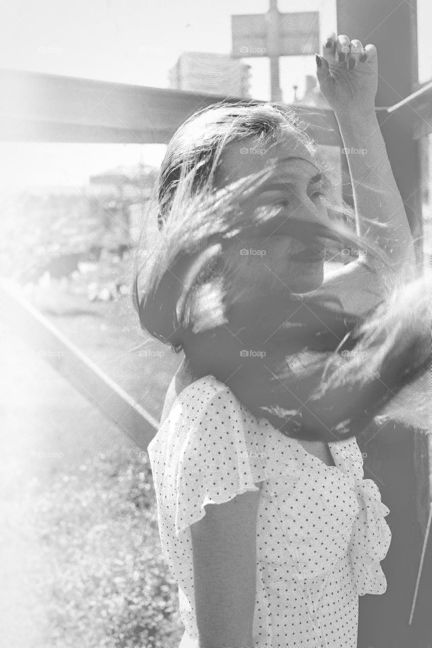 Wind in the hair