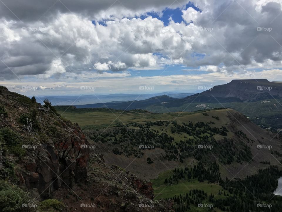 Flat tops wilderness. 
