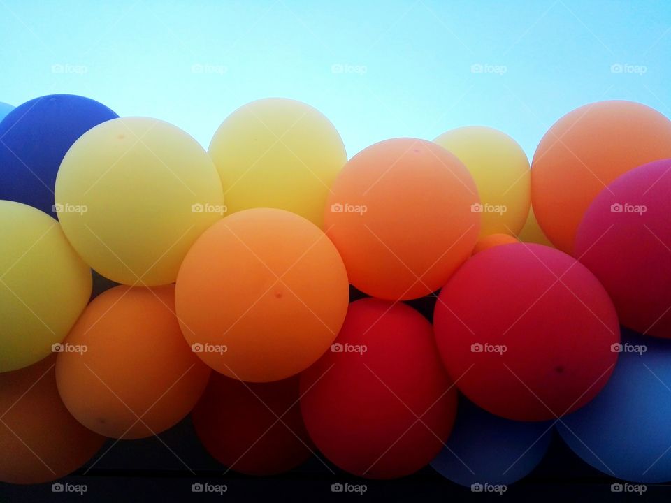 colorful balloons