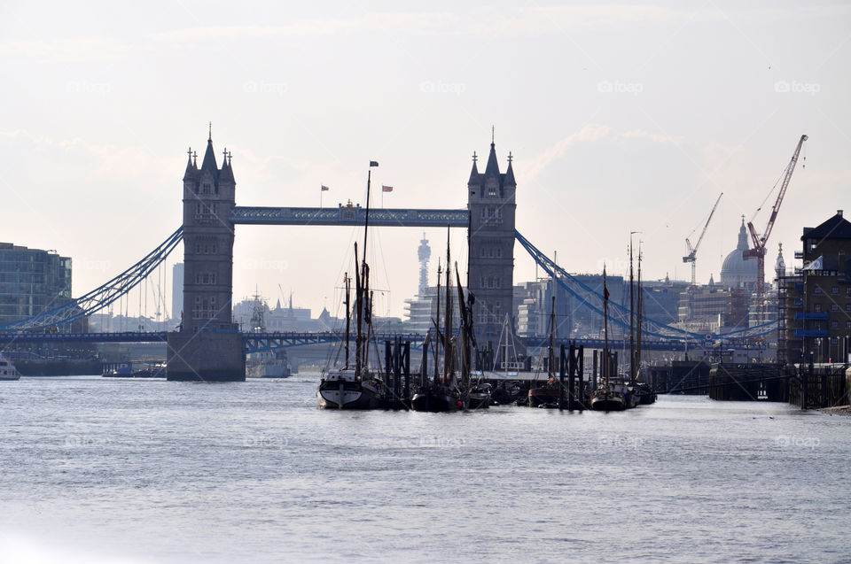 grey London view