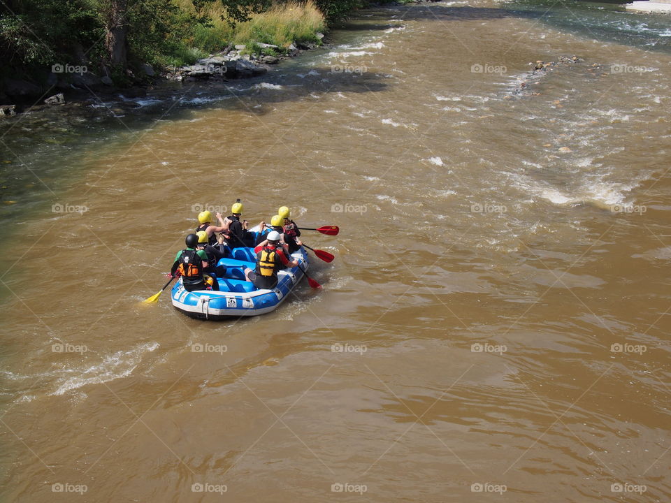 River rafting in Catalonia