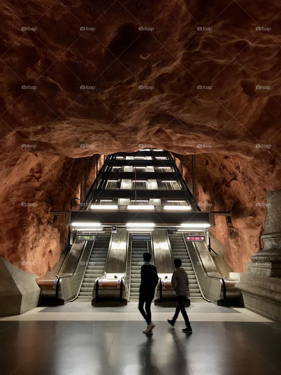 metro station in Stockholm