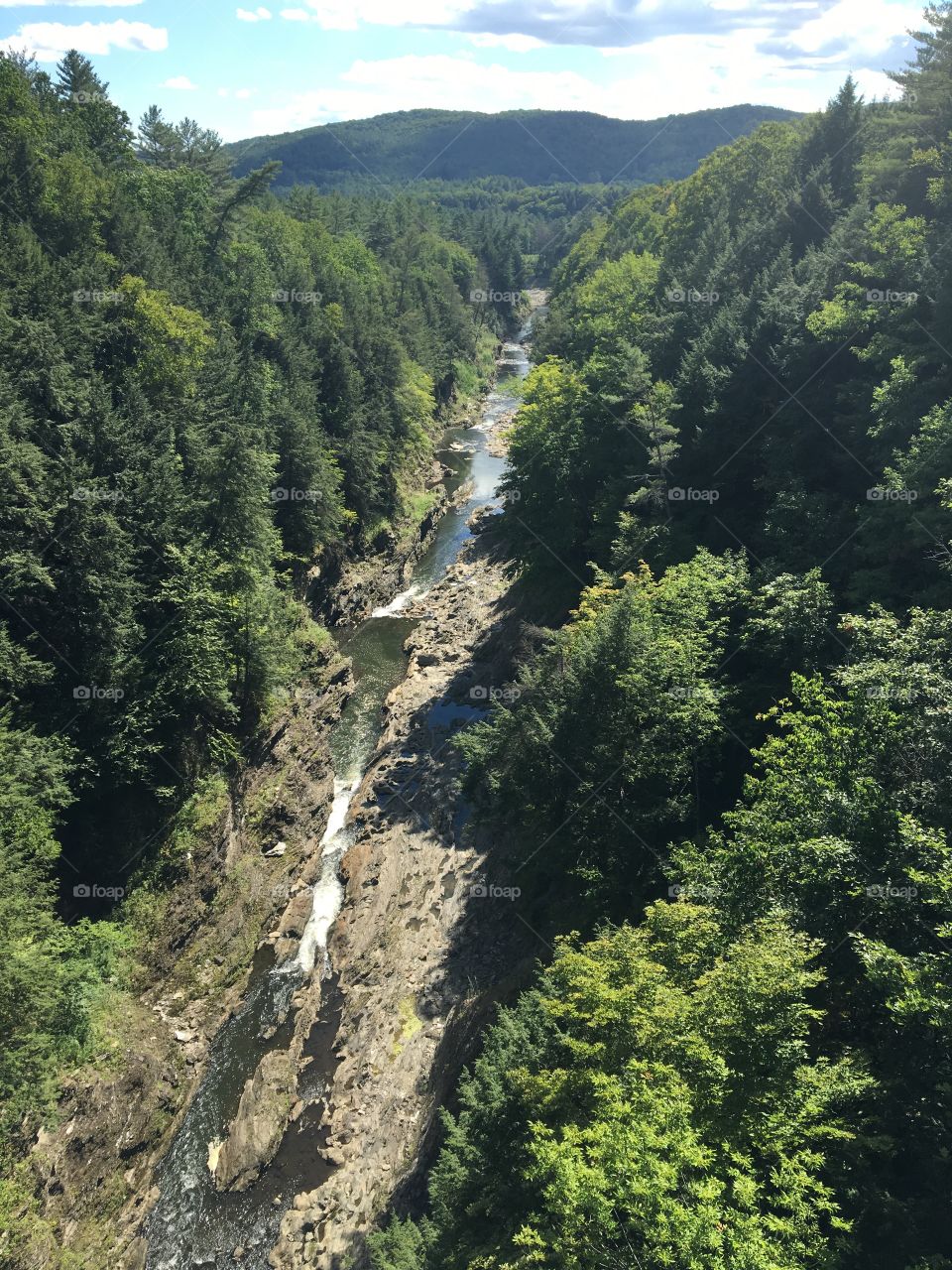 River in a canyon 