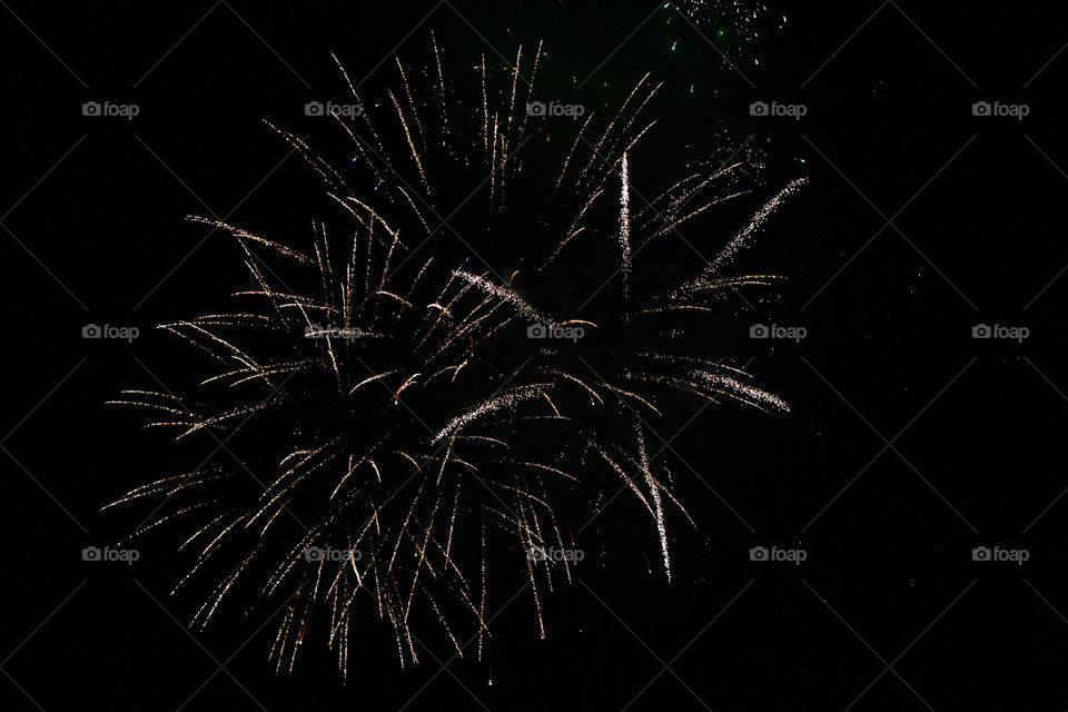 Fireworks, holiday, lights, flicker, splash, celebration, joy, sky, black sky, bright lights against the black sky, night, summer, night sky,
Bright lights of the salute against the black sky