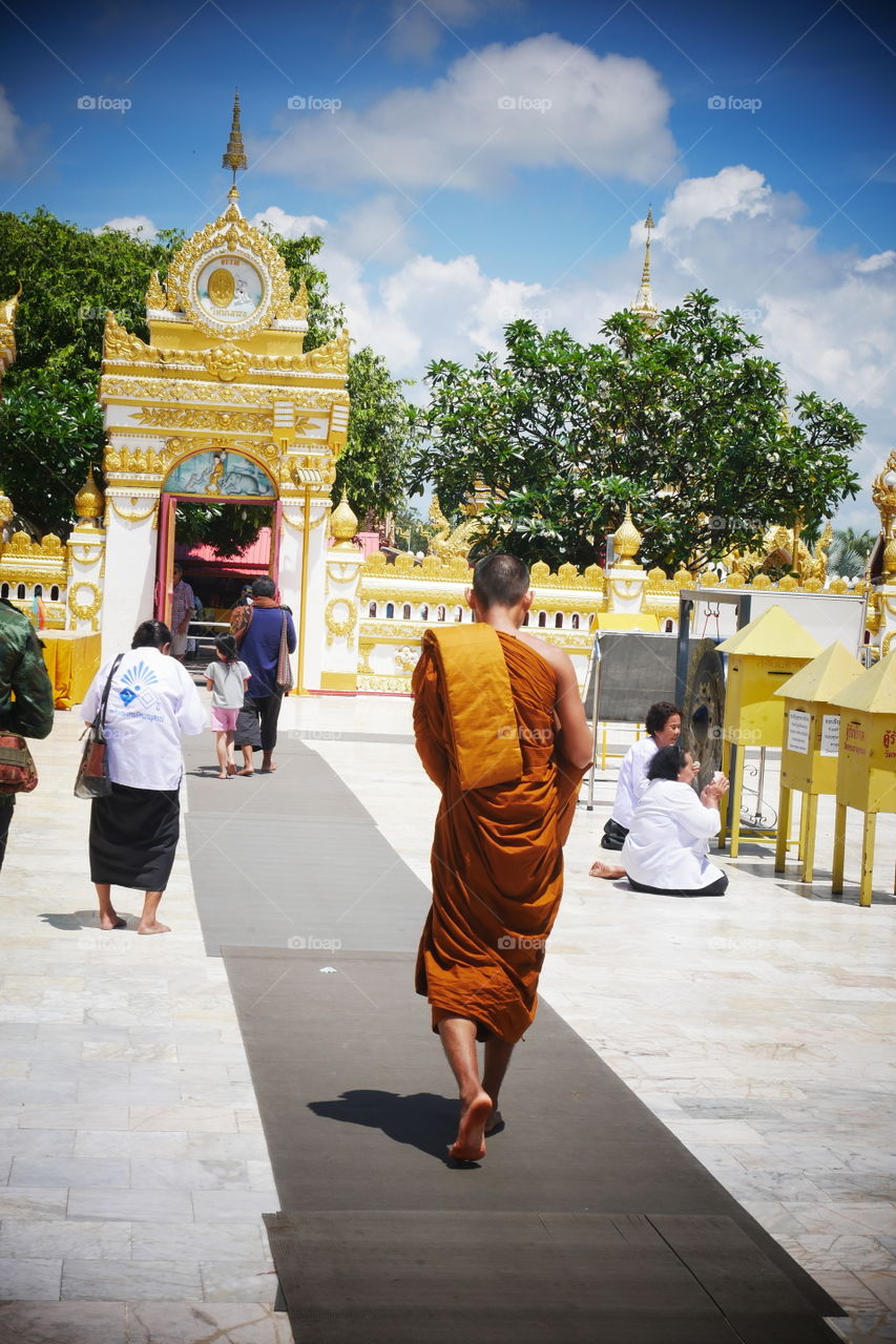 Temple, Religion, Buddha, People, Travel