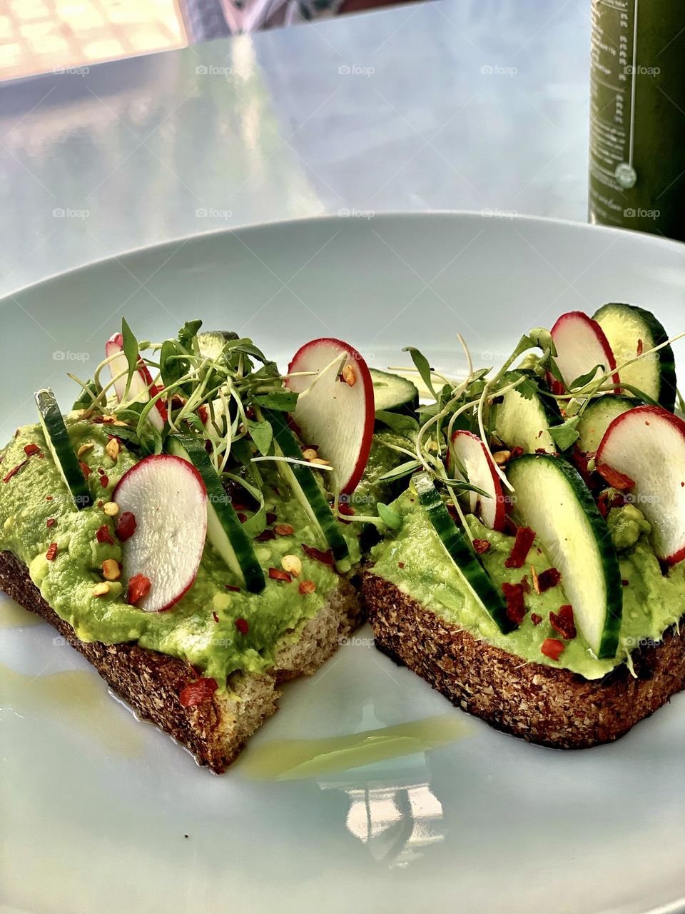 Avocado Toast Pura Vida at The Square West Palm Brach