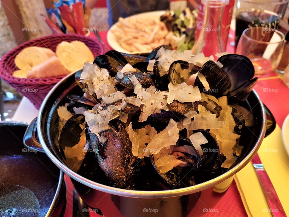 Mussels for dinner