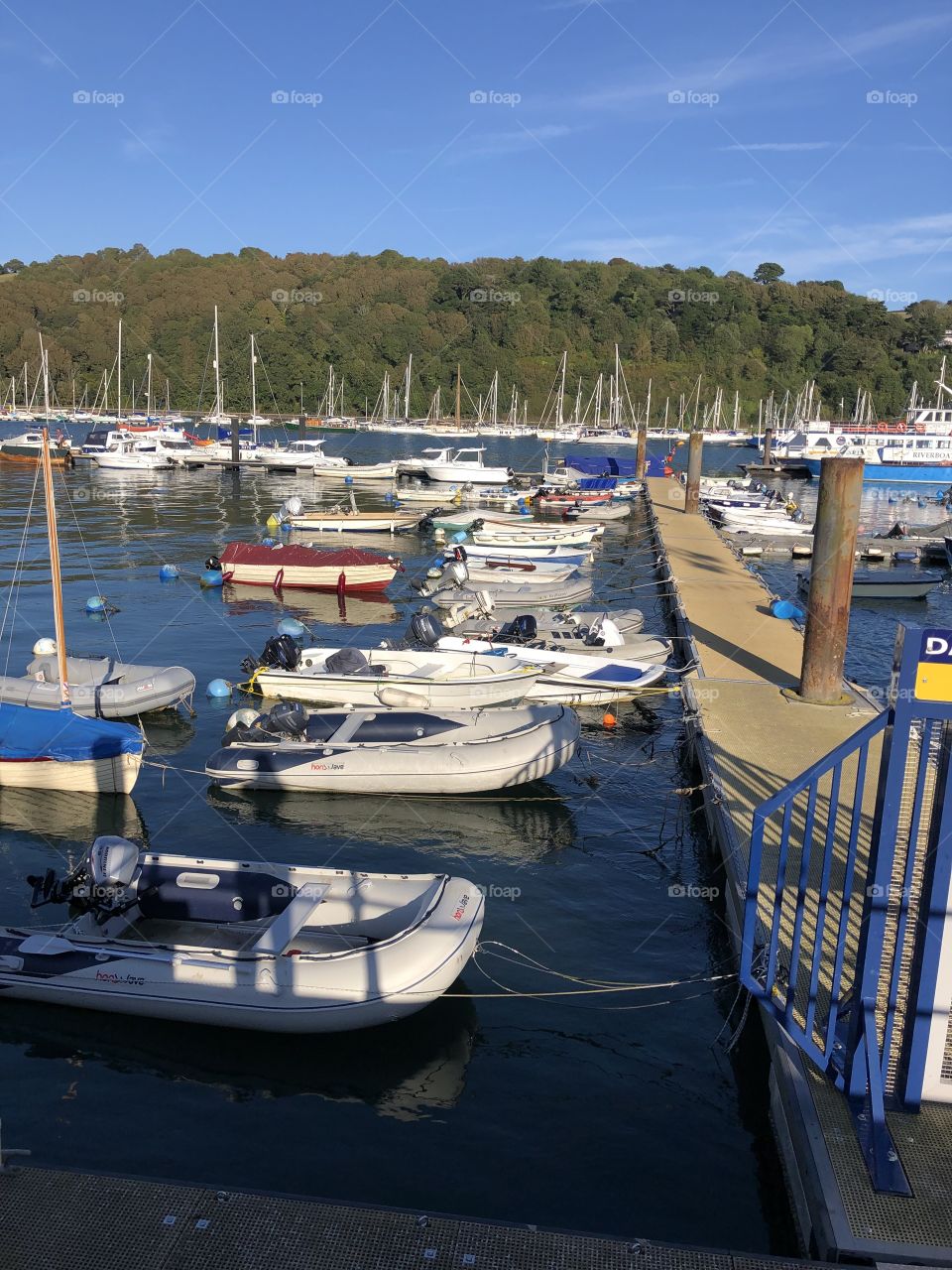 A stunning summers day on Dartmouth harbor yesterday.  Lovely sunny days in the UK are not always plentiful.