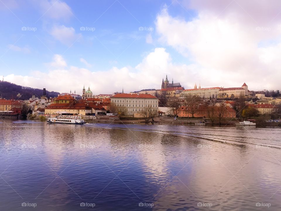 Prague River boat