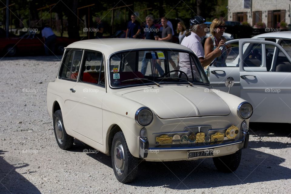 Close-up of car