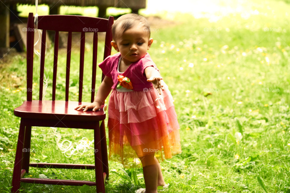 Springtime bubble fun