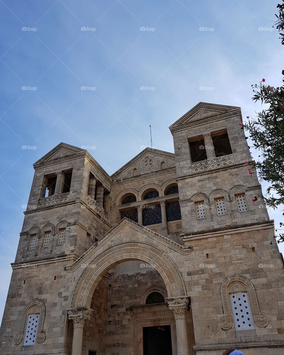 church of transfiguration, israel