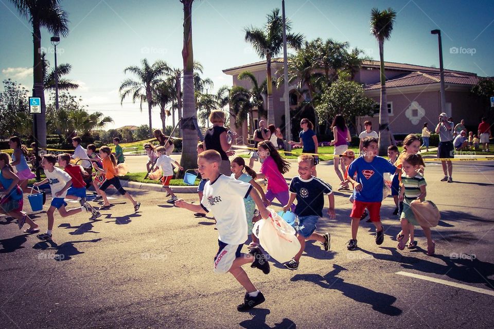 Easter Egg Hunt Begins