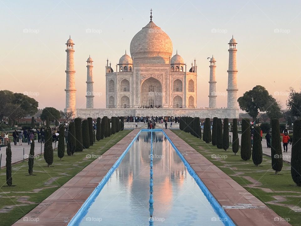 Taj Mahal sunrise