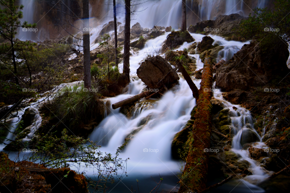 River in long exposure