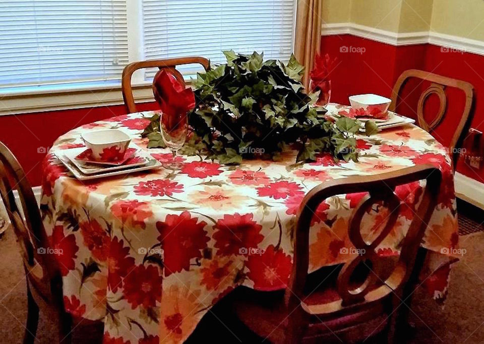 Spring Table Setting