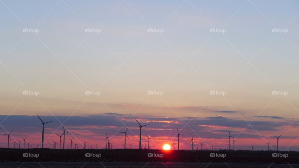 WIND POWER PLANT eolic farm