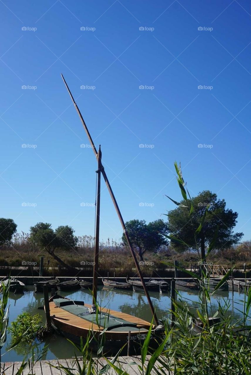 Lake#wood#boats#nature#sky