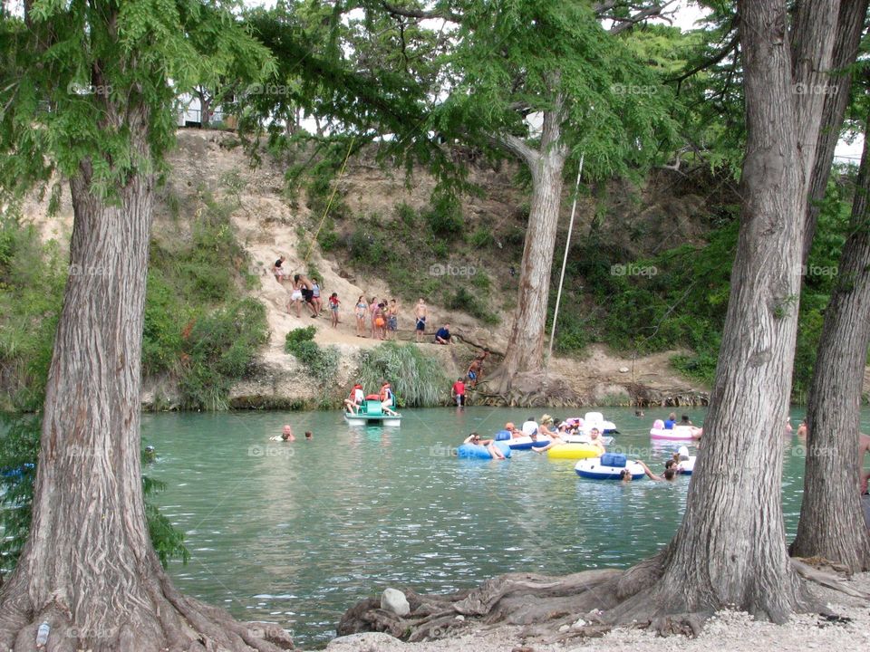 Frio River in Texas. Frio River in Texas