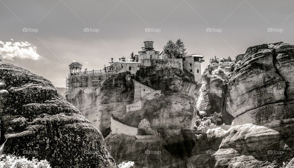 Meteora monasteries Greece 