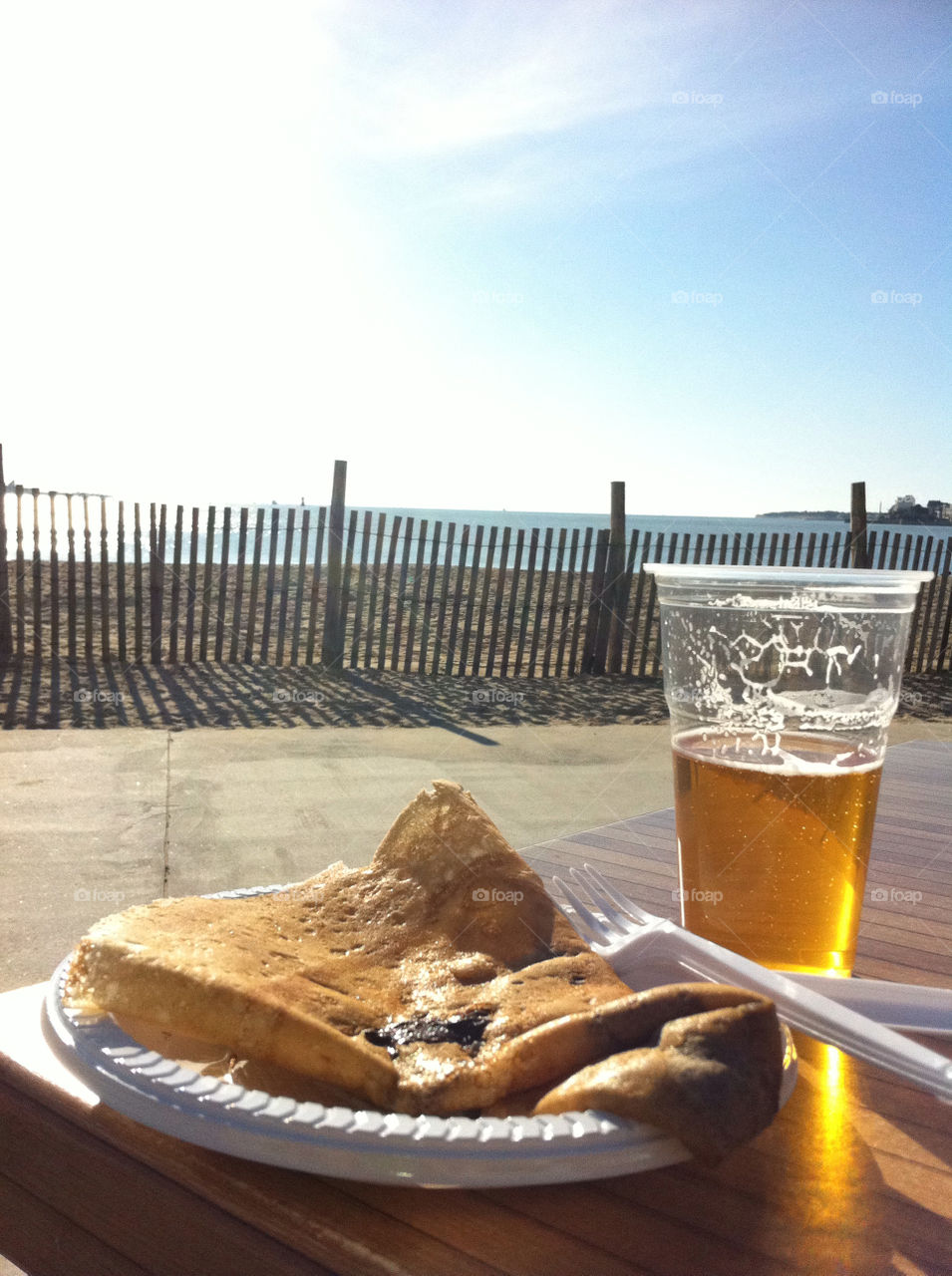 beach sun port france by ggrig