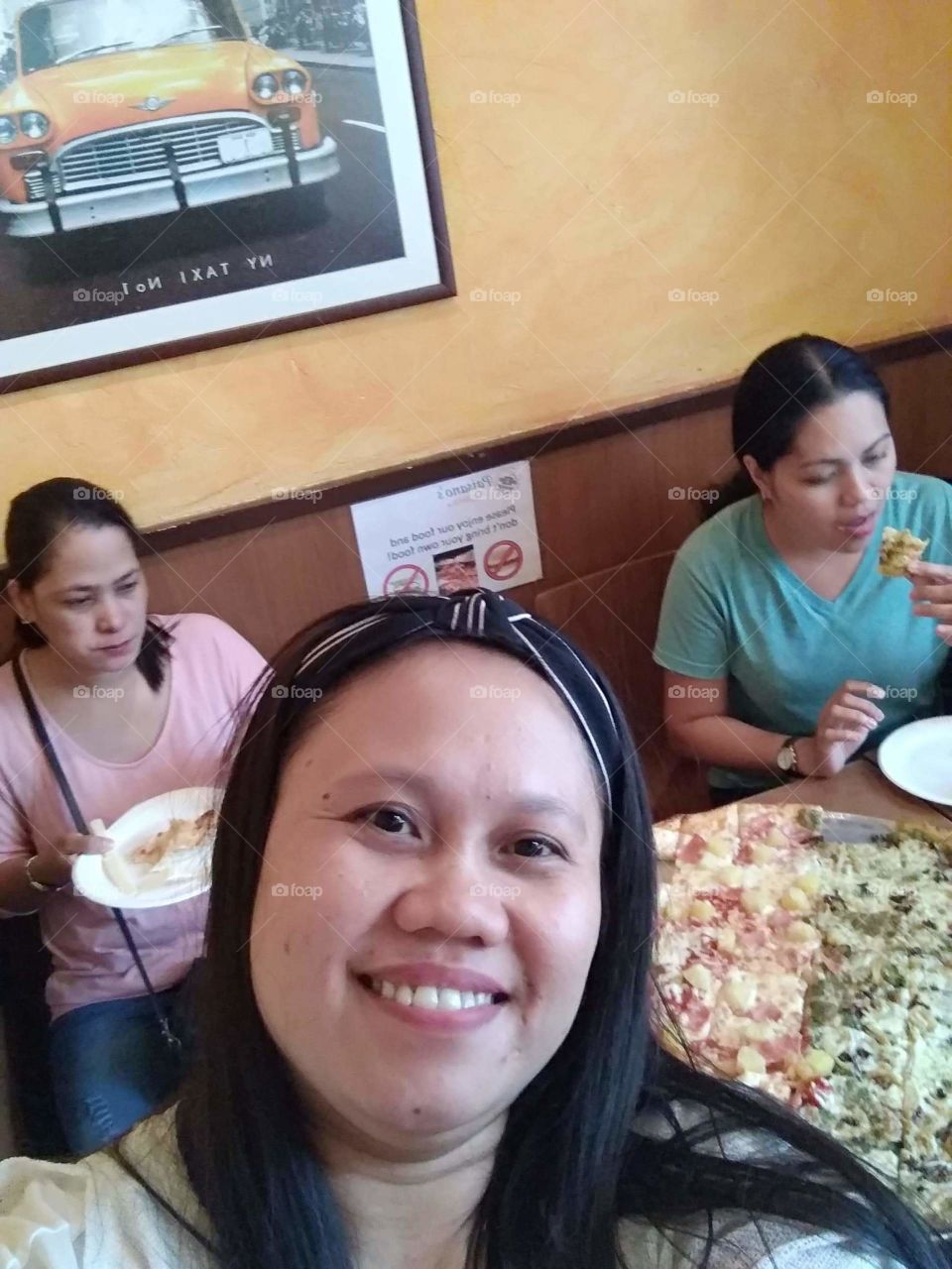 having fun with your friends outside