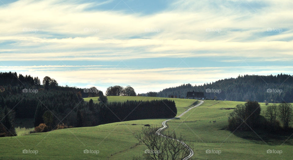 Paysage, Val de Morteau