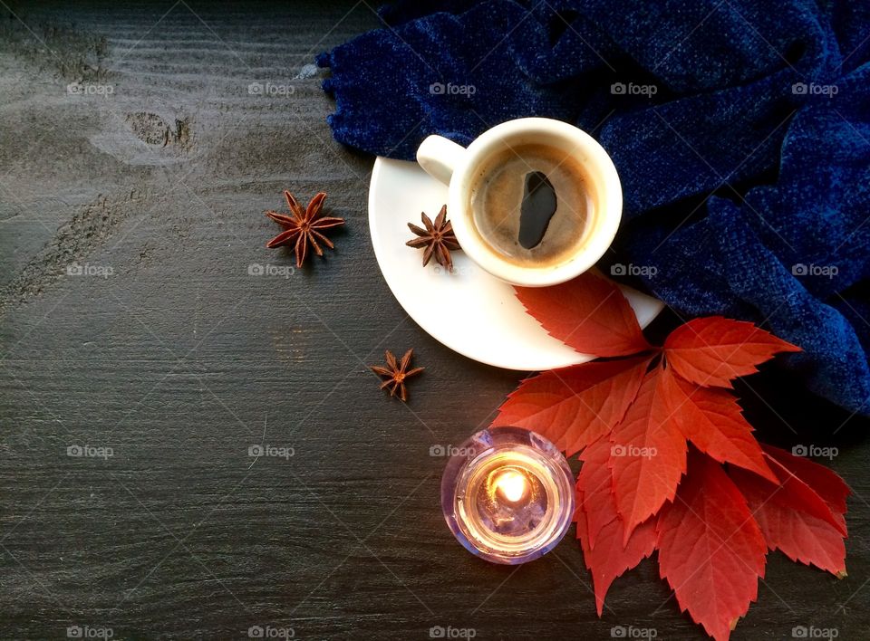 Autumn coffee