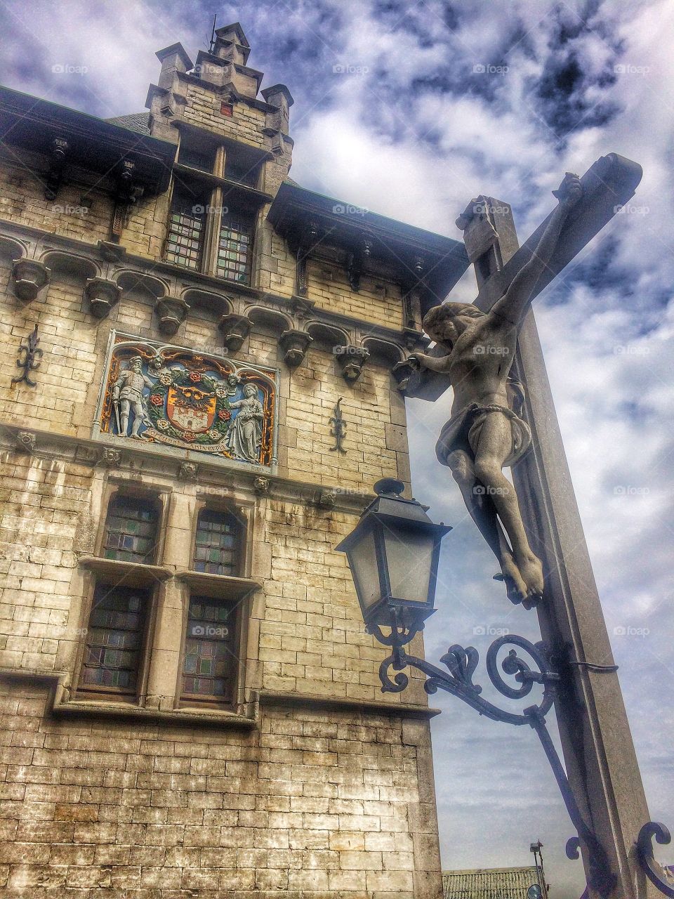 The Cross. Castle in Antwerpen 