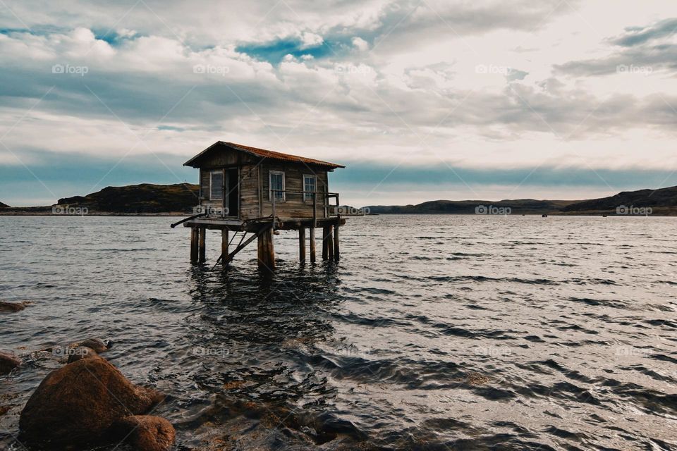 house on the water