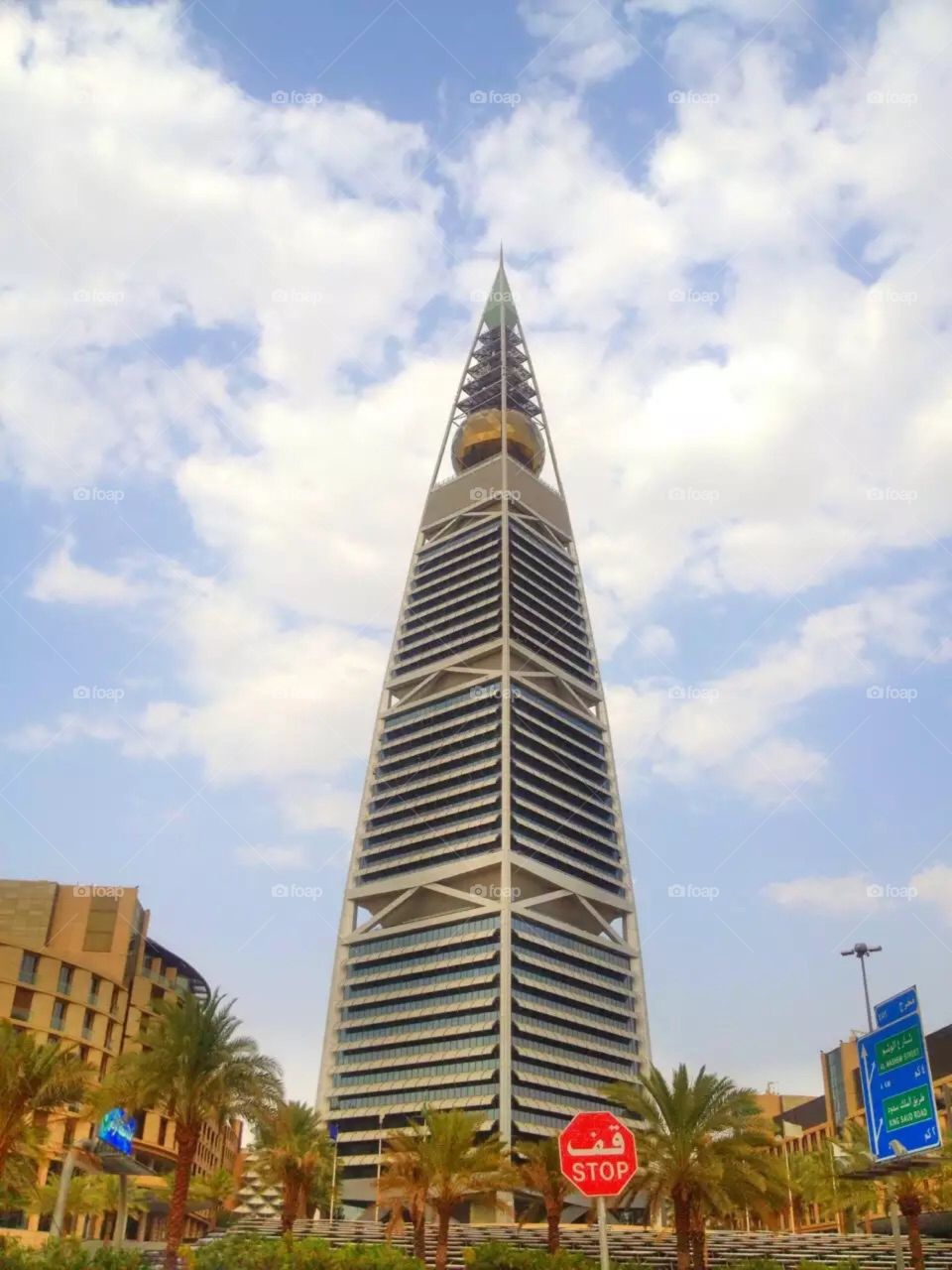 The Faisalyah Tower. Location: Riyadh, Saudi Arabia
