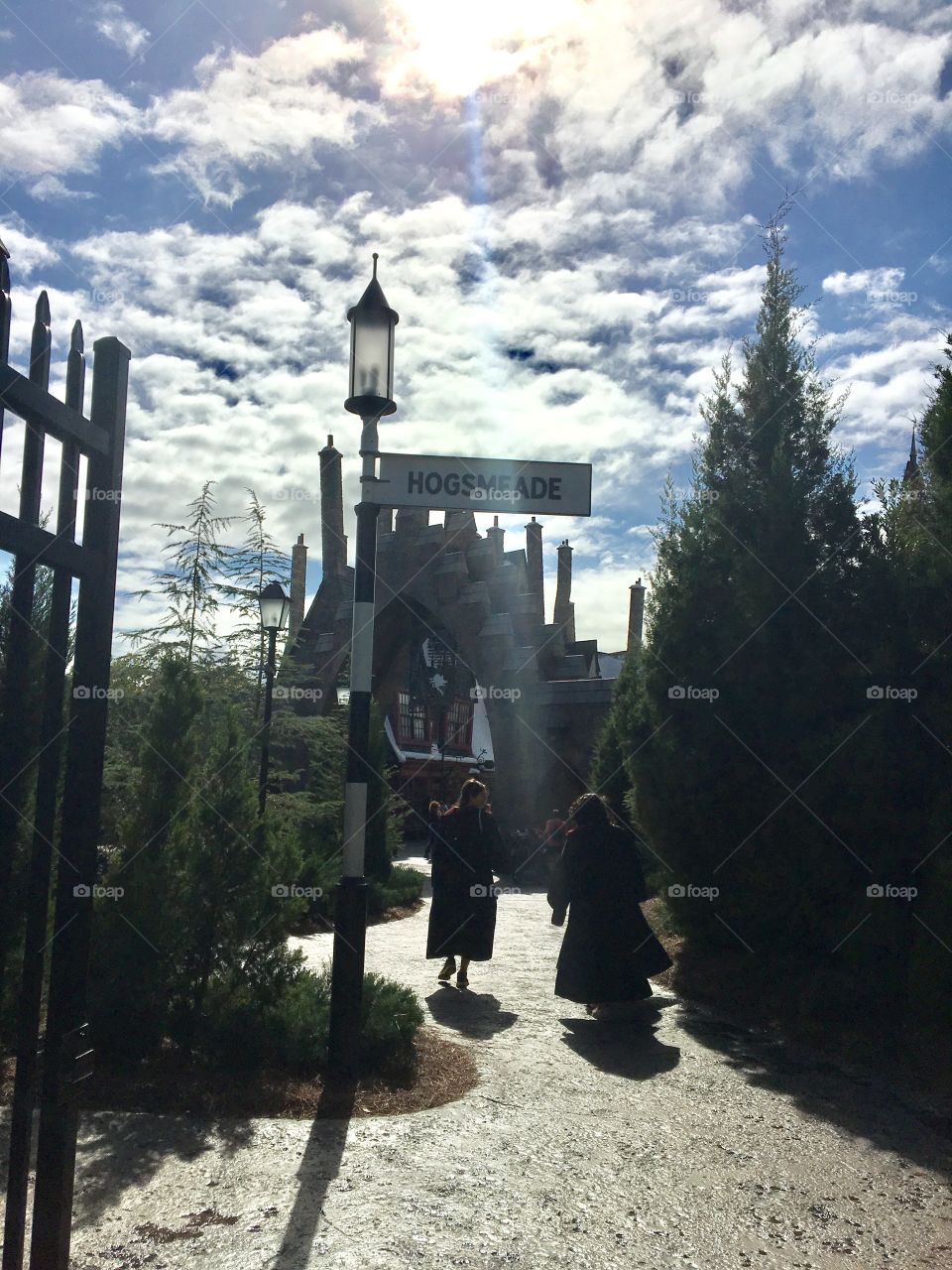 The road to Hogsmeade