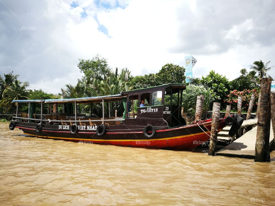 Boat Ride in Vietnam