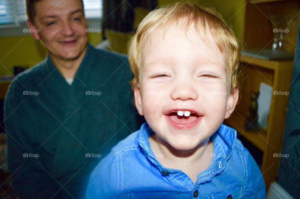 Little Dude. Happiest little dude ever