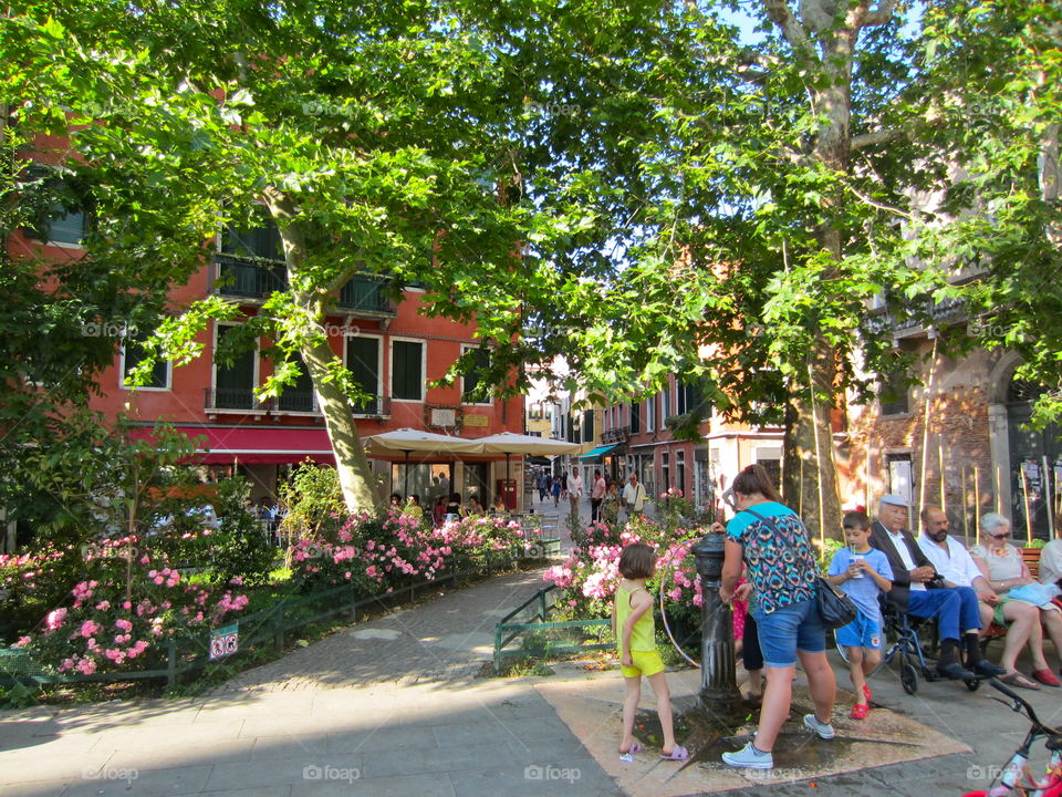 Family, People, Street, Architecture, City