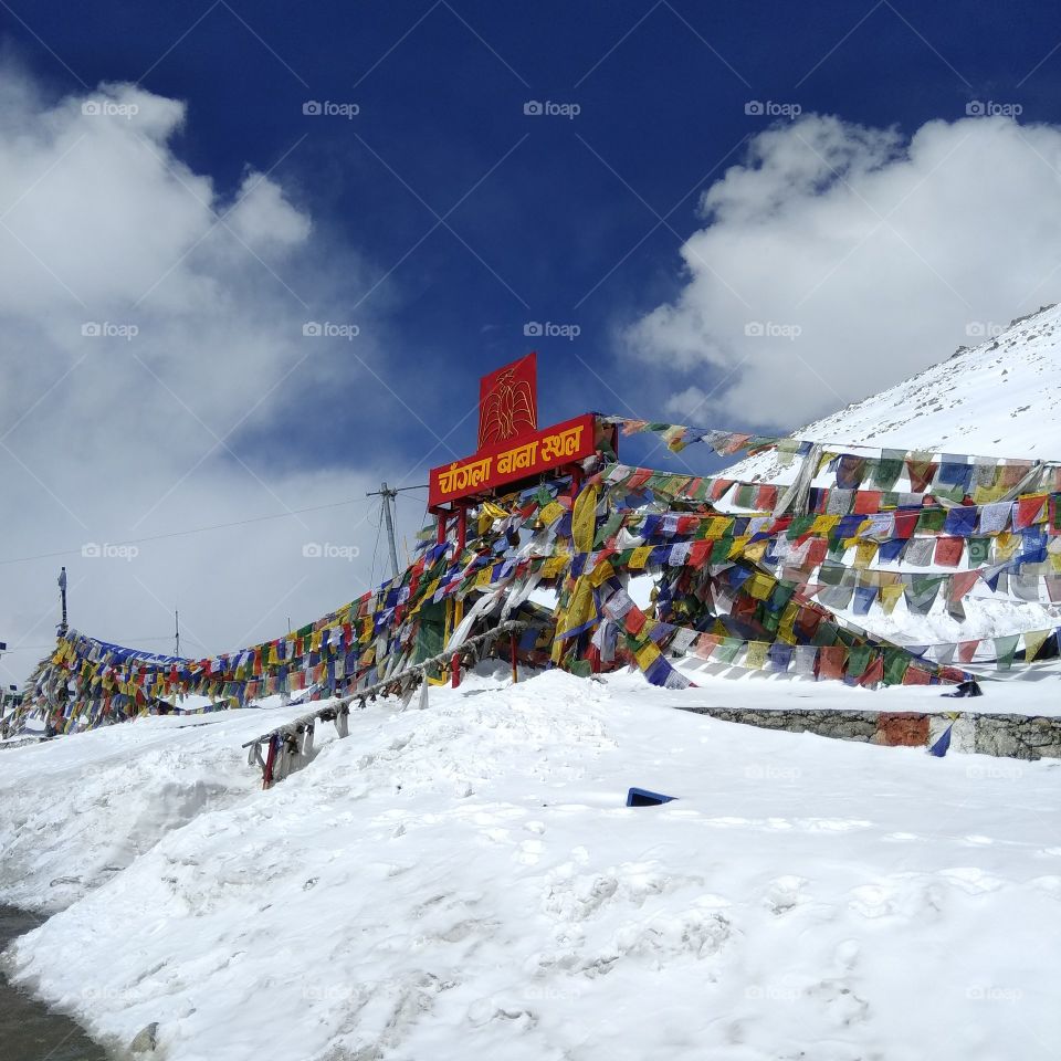Changla pass of Leh