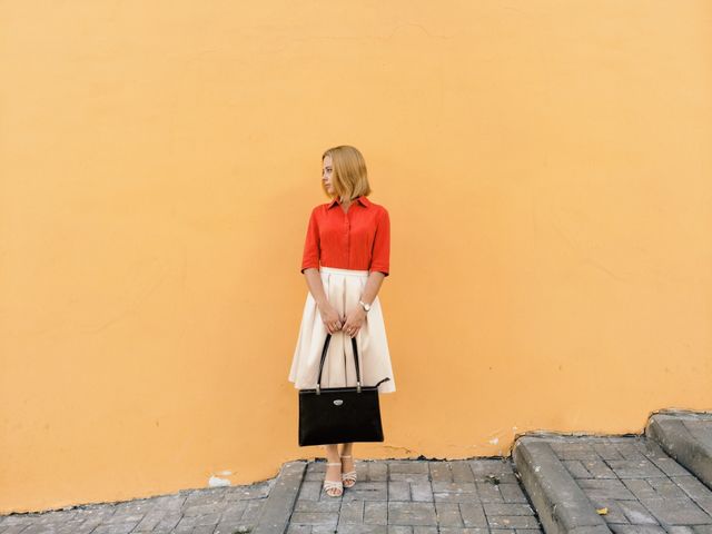 Orange wall
