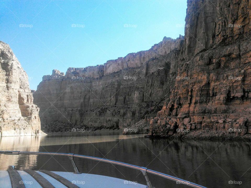 Canyon boating
