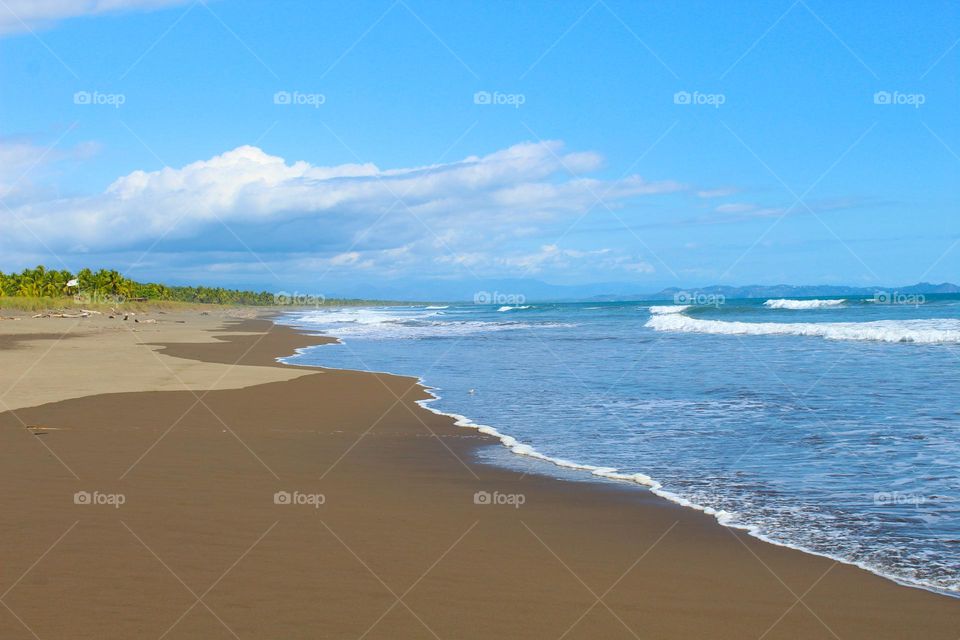 Palosecobeach is beach on the coast of Pacificocean.  Beautiful place for resting.  Costa Rica