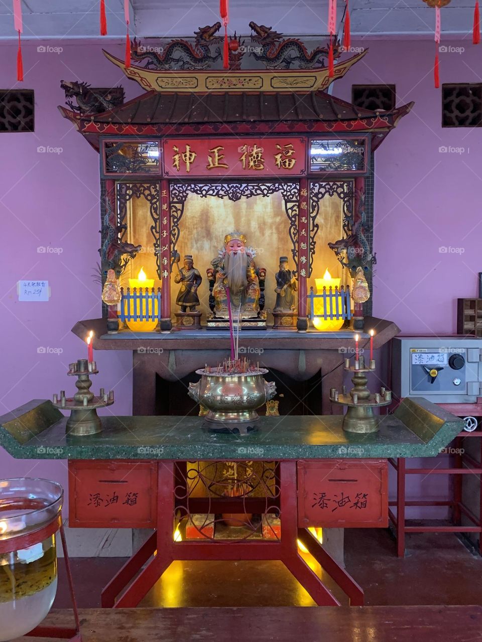 Hock Teik Temple in Gunung Keriang