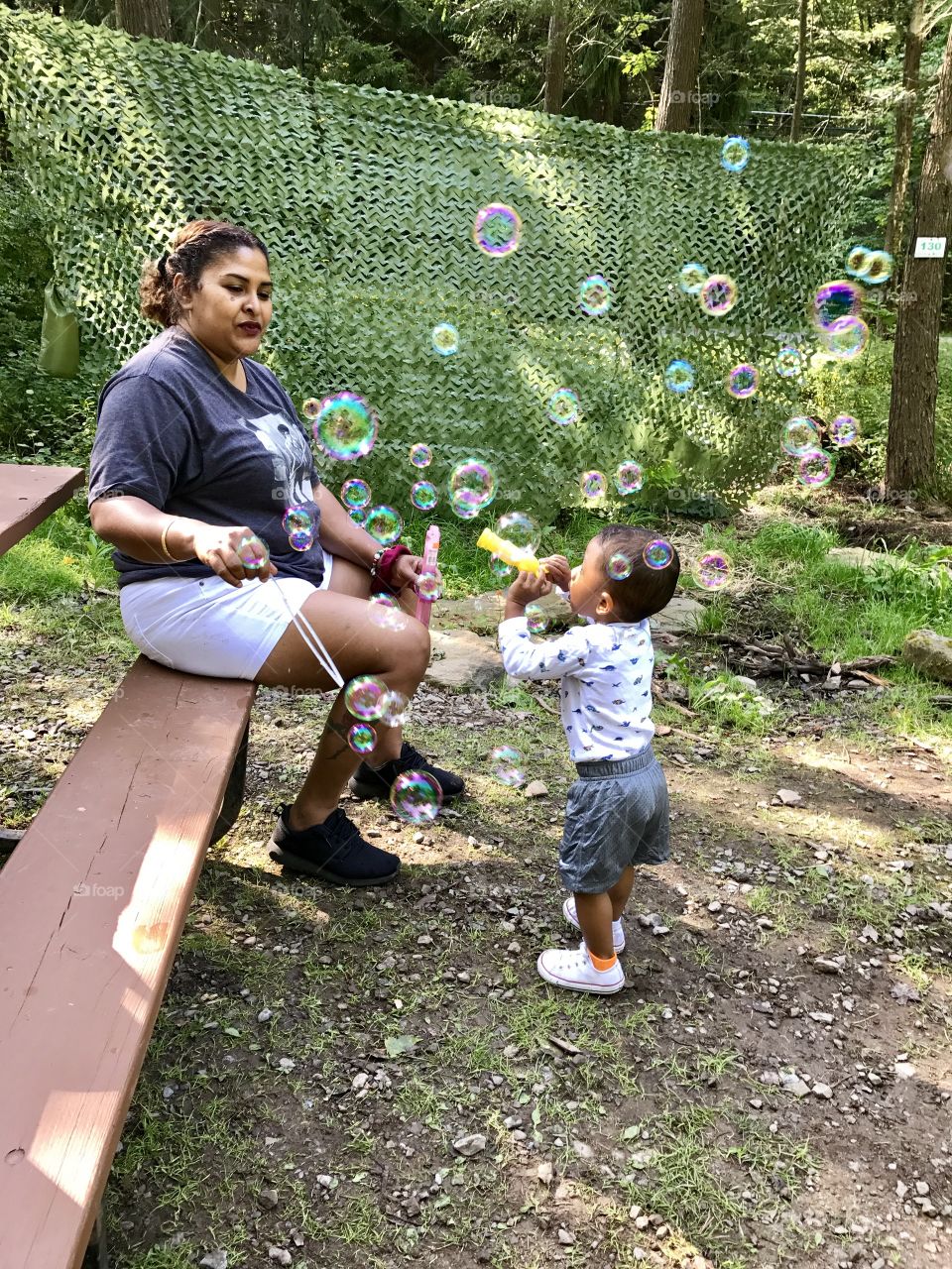 Bubbles child 